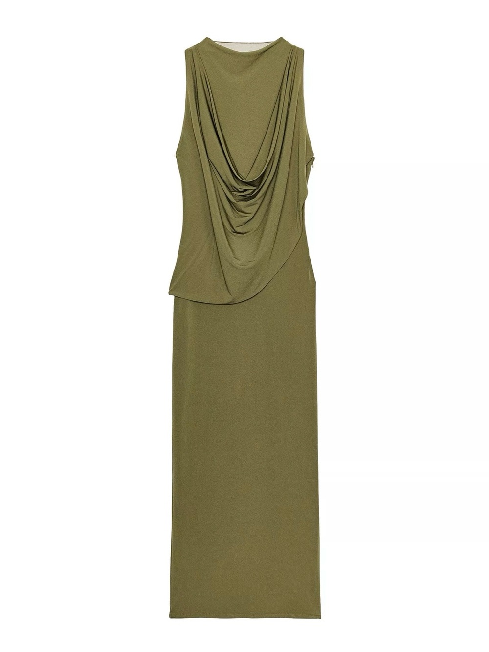 Zara - Draped Combination Dress - Small